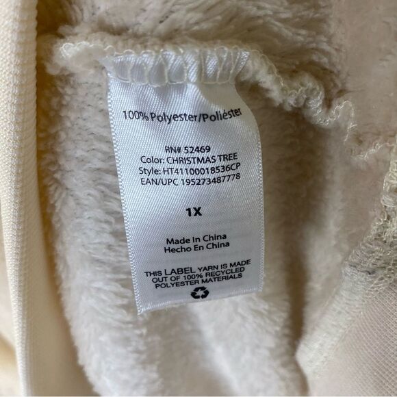 Holiday Time Christmas Pullover Sweatshirt Sz 1X - Picture 9 of 9